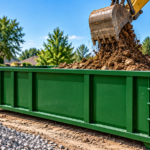 Landscaping Excavation Dumpster Rental